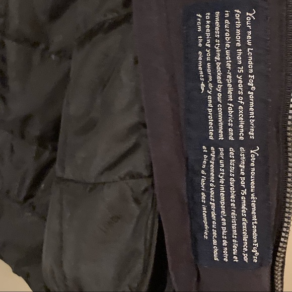 Vintage London Fog Bomber Jacket Small Regular - Picture 9 of 12
